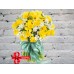 Sale Bouquet of White and Yellow Daffodils