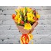 Sale Bouquet of Daffodils and Tulips in Craft