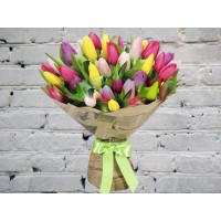 Bouquet of Tulips mix in Craft
