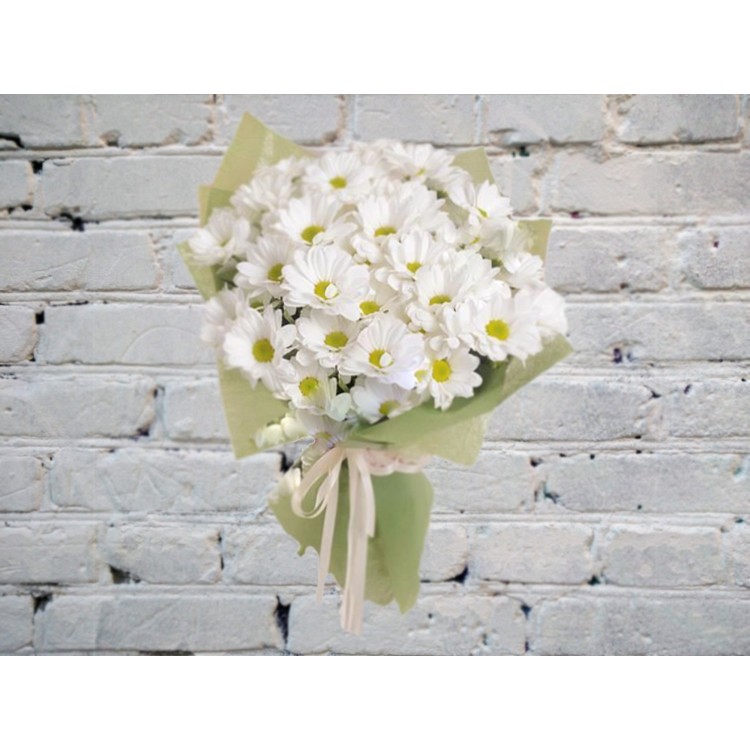 Sale Bouquet of bush chamomile chrysanthemum
