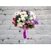 Sale Bouquet with irises, chrysanthemums and alstroemeria