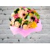 Sale Bouquet of Gerberas, Roses and Green Chrysanthemums