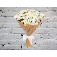 Букет из 15 кустовых хризантем
