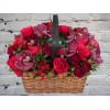 Корзина Пионовидных Роз и Орхидей
