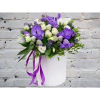 Wanda with a Bush Rose in a Box
