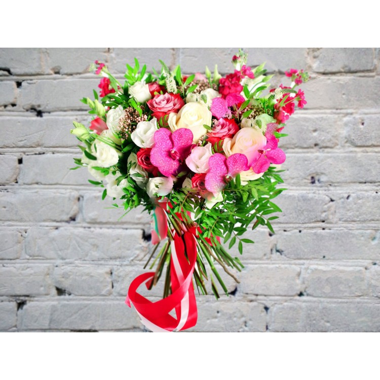 Букет с Вандой и Вероникой
