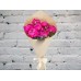 Sale Bouquet of beautiful raspberry peonies in Craft