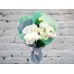 Sale Bouquet of White Peonies with Hydrangea