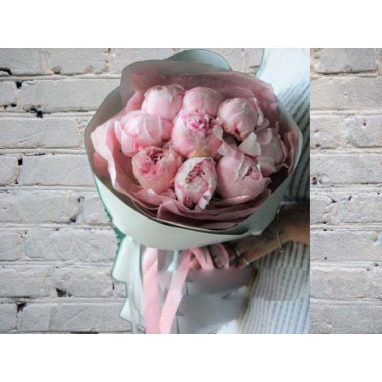 Sale Bouquet Of Pink Peonies No. 26
