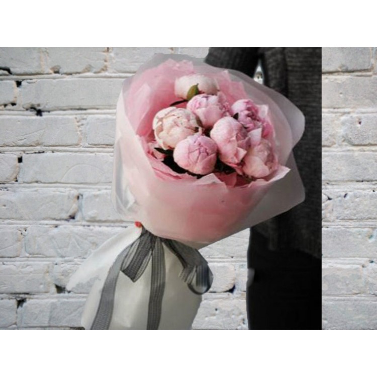 Sale Bouquet Of Pink Peonies No. 35
