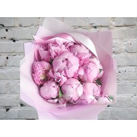 Букет Розовых Пионов №28
