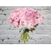 Sale Delicate bouquet of Light Peonies in a satin ribbon
