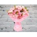 Sale Bouquet of Pink Peony in Felt
