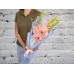 Sale Bouquet of Pink Gladioli in Matte packaging