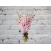 Sale Bouquet of 9 pink gladioli in a vase