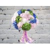 Bouquet of Colorful Hydrangeas

