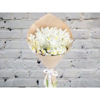 Bouquet with White Irises
