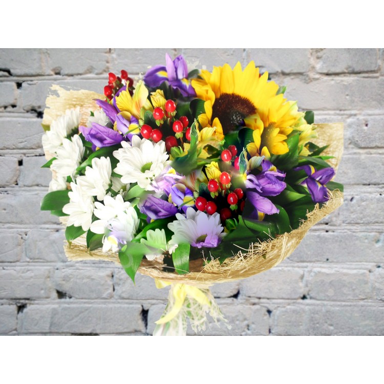 Sale Bouquet with Sunflower
