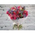 Sale Bouquet with Bright Bush Roses, Eringium and Brunia