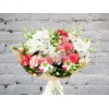 Букет с Лизиантусами и Кустовыми Розами

