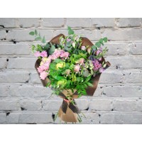 Bouquet with Lisianthus and Rose
