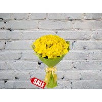Bouquet of Bright Chrysanthemums in Felt
