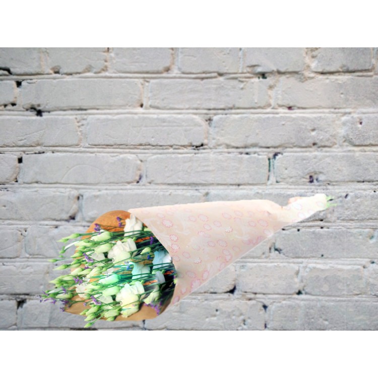 Букет с Лизиантусами
