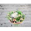 Букет с Гортензией и Кустовой Розой
