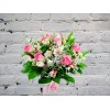 Букет из Роз и Альстромерии Белой
