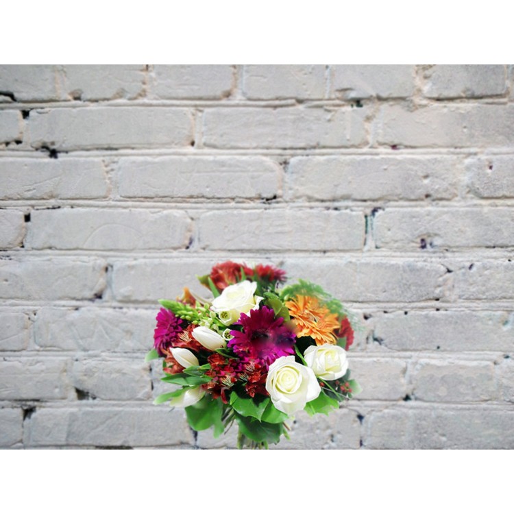 Sale Bouquet of gerberas, tulips and roses
