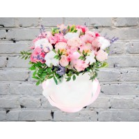 Коробка Сухоцветов с Лавандой и Хлопком
