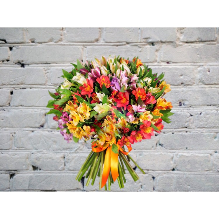 Букет из Альстромерий Микс
