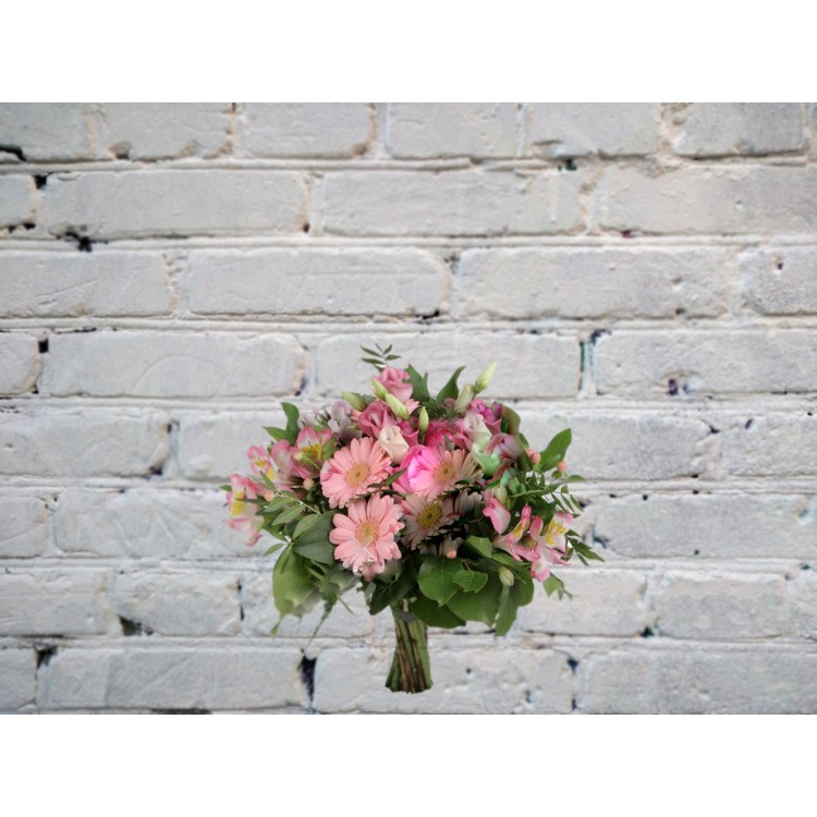 Sale Bouquet of alstroemeria roses and gerberas

