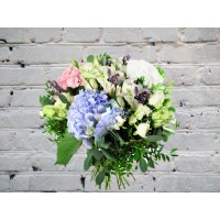 Букет с Гортензией и Лавандой
