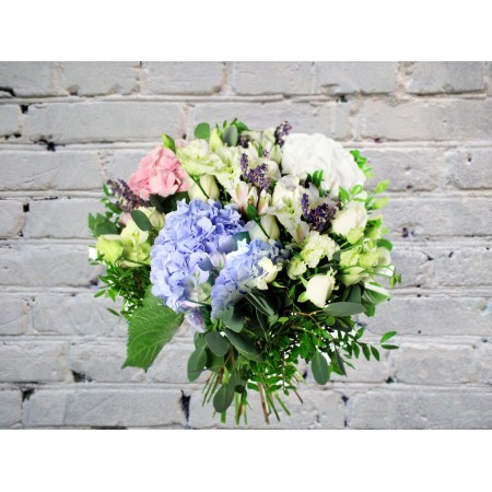 Bouquet with Hydrangea and Lavender