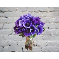 Monobucket of Blue Anemones
