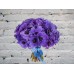 Sale Bouquet Of Velvet Blue Anemones