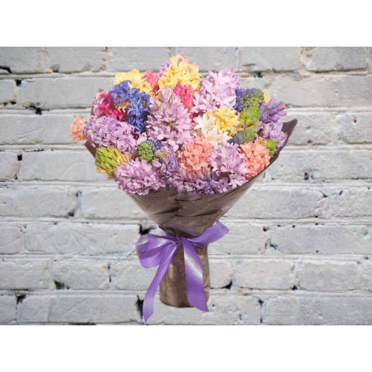 Sale Bouquet with Hyacinths Mix

