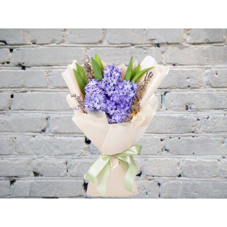 Sale Bouquet of Hyacinths with Limonium
Sale Bouquet of Hyacinths with Limonium