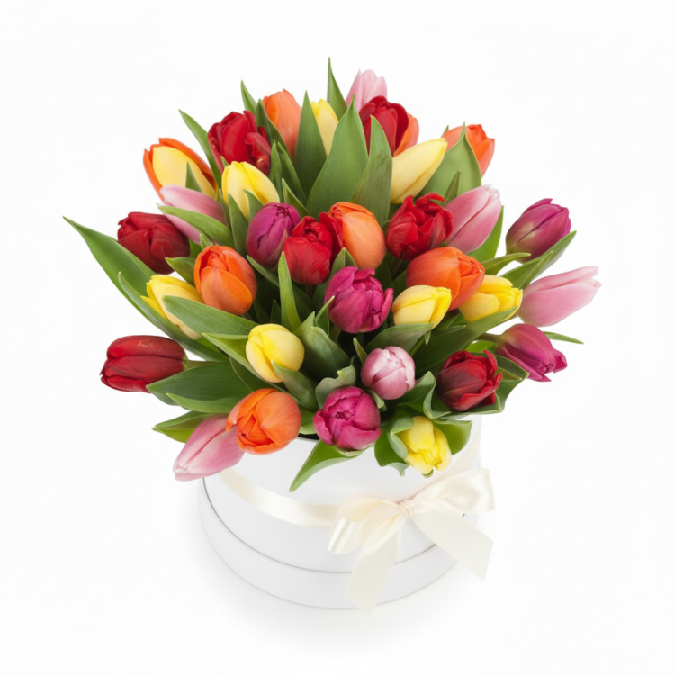 Sale Flowers in a Box Spring