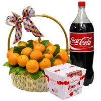 Basket with tangerines №2
