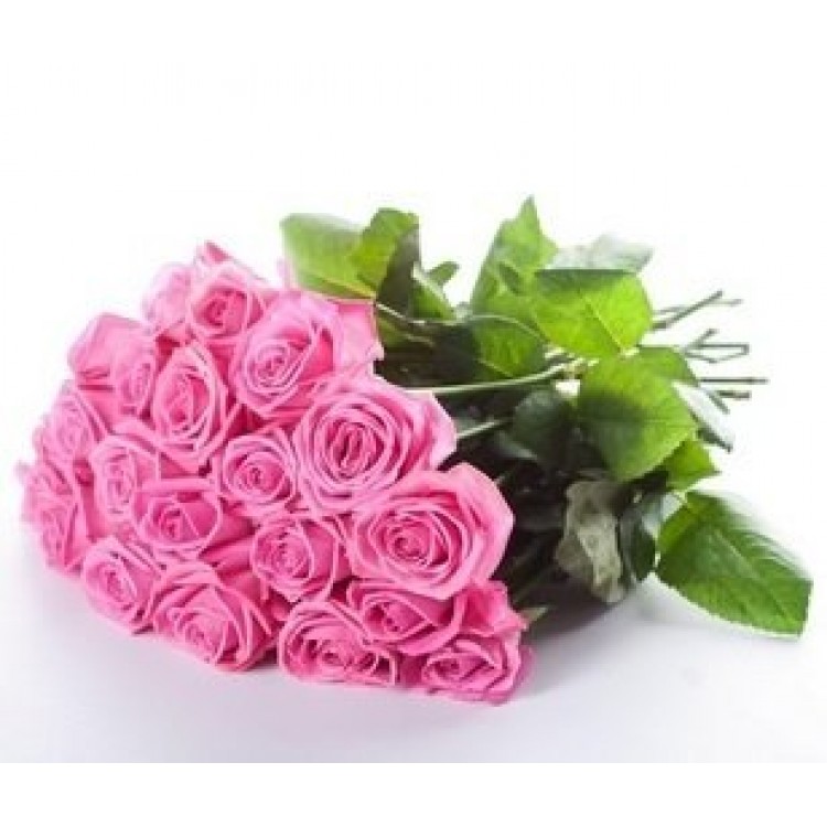 Sale 25 PINK ROSE BOUQUET 50 cm
