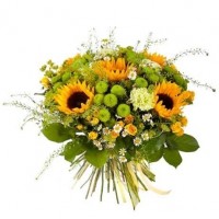 Bouquet with sunflowers
