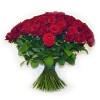 Bouquet 101 roses red 60 cm
