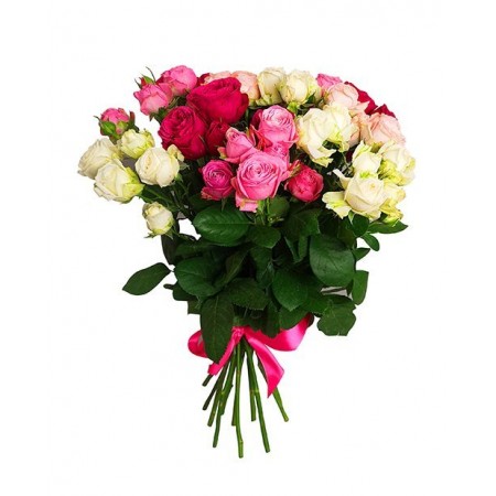 Купить букет пионовидных роз с доставкой в Санкт Петербурге
